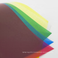 PVC Cover Sheet Transparent Color A4 Size PVC Sheet For Binding Cover